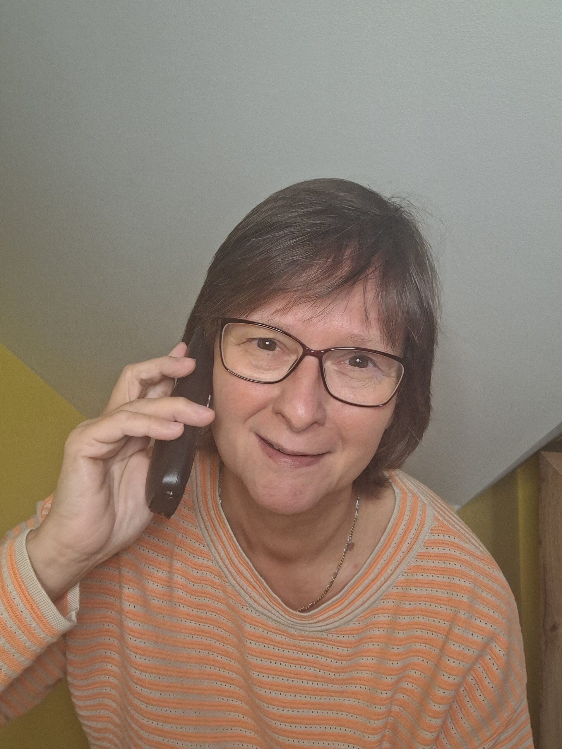 Petra Borchardt im persönlichen Gespräch